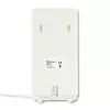 Qoltec 57013 allsuuntainen 4G LTE -sisäantenni, 2x SMA, 0,6-2,7 GHz, 30 dBi, pystypolarisaatio, 50 Ω, valkoinen ABS