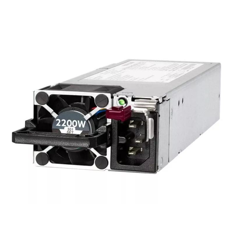 Hewlett Packard Enterprise HPE - virtalähde Hot-Plug (liitäntämoduuli) - Flex Slot - 80 PLUS Titanium - AC 200/240 V (P44712-B21)