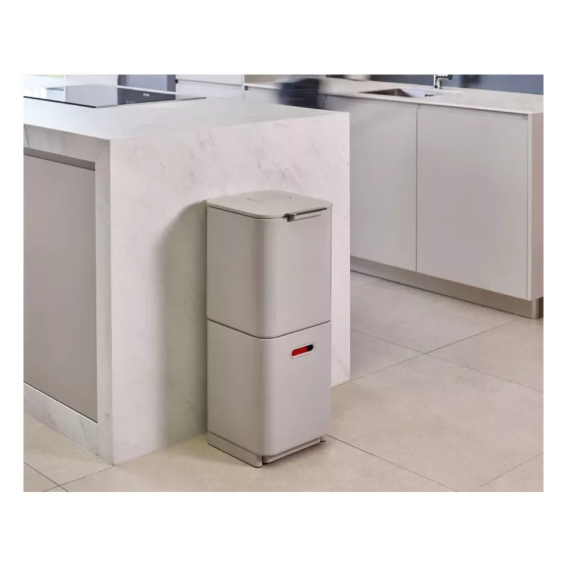 Joseph Joseph jäteastia Totem 60 L kivinharmaa
