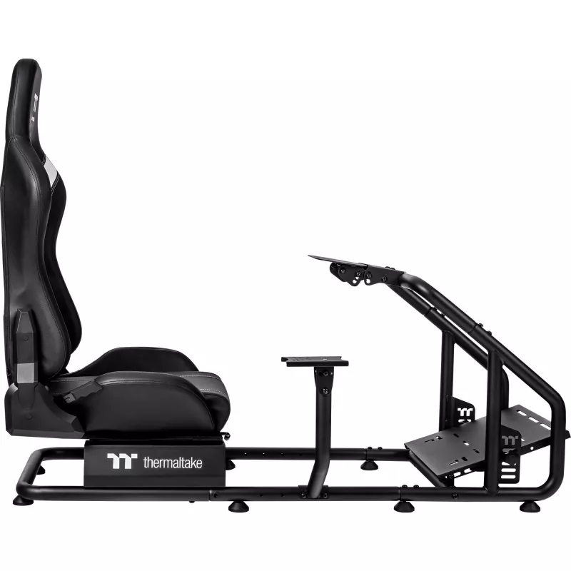 GR300 Racing Simulator Cockpit, sim-rig (musta)