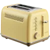 BUYDEEM 2 viipaleen leivänpaahdin, malli DT620E, väri Mellow Yellow, EU