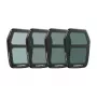 4 kpl split-ND-suodattimien sarja Freewell DJI Air 3S -malliin FW-A3S-SPLITND
