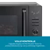 Severin MW 7798 yhdistelmämikroaaltouuni, pöytämalli, 29 l, 900 W, musta, 315 mm kiertolevy