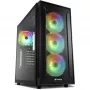 PC-kotelo Sharkoon TG6M RGB Tower musta