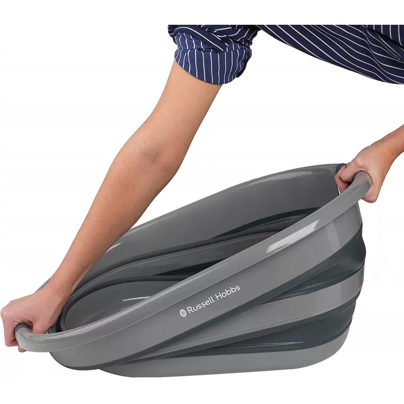 Pyykkikori Russell Hobbs LA053879GRYFEU7 27L taittuva