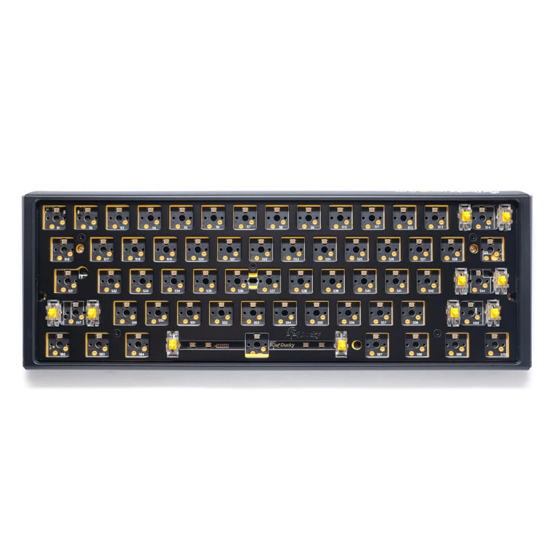 Ducky One 3 Hot-Swap Barebone Mini -näppäimistö pelaaminen USB US English musta