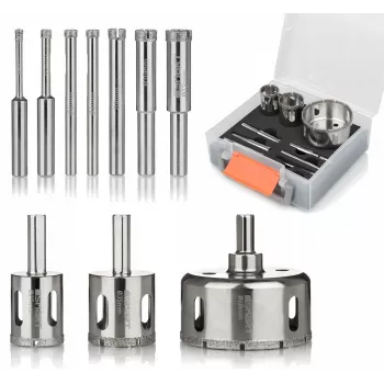 Timanttikairasarja Smart SM-25-SET10G, 10-osainen, halkaisija 4–68 mm