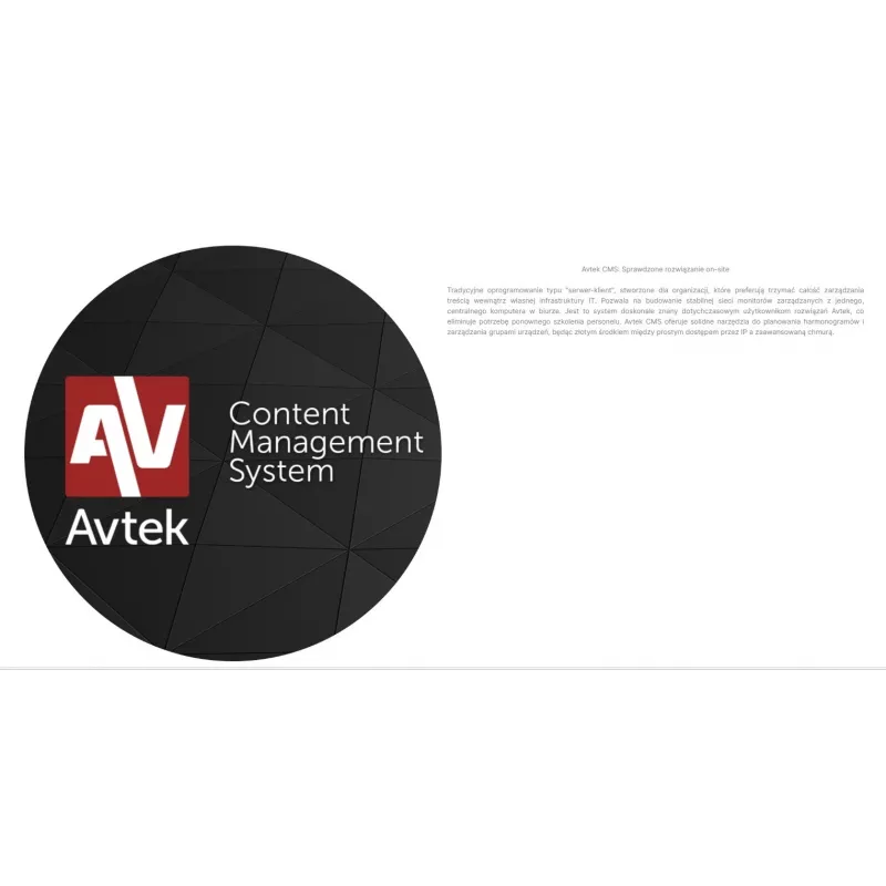 Avtek tietonäyttö DS2 86