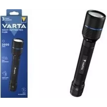 Uudelleenladattava taskulamppu Varta Night Cutter Pro F40R 18922101111