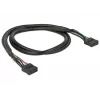 Sisäinen USB-kaapeli DeLOCK 82437 0,5 m 10-Pin naaras
