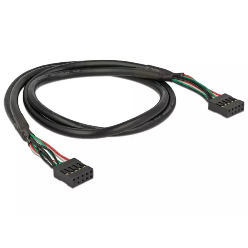 Sisäinen USB-kaapeli DeLOCK 82437 0,5 m 10-Pin naaras