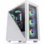 PC-kotelo Thermaltake Divider 300 TG Snow ARGB Midi Tower valkoinen