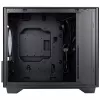 InWin A3 Mini Tower karkaistu lasi – musta