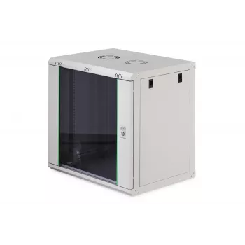 Seinäkiinnitteinen kaappi DIGITUS Dynamic-N 12U, 19 tuumaa, 600x450 mm (LxS), IP20, avainlukko, kokoamaton