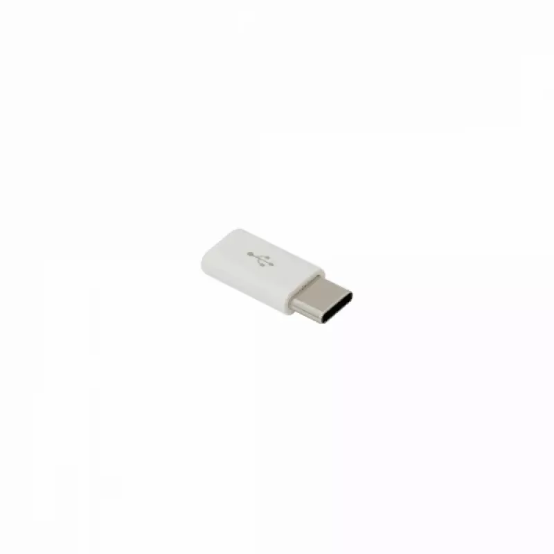 Sbox AD.USB-C W Micro USB 2.0 F. -> Type-C M. valkoinen