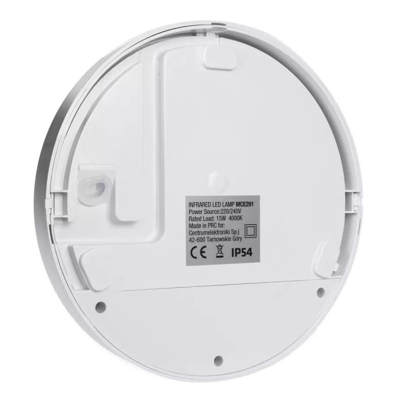 LED-valaisin MACLEAN MCE291W IR-liiketunnistimella, 10 W, 3000 K