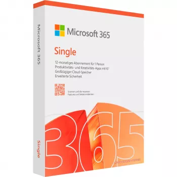 Microsoft 365 Personal [DE] 1J tilaus, medialla FY25H2 vain Windows >10 / MacOS