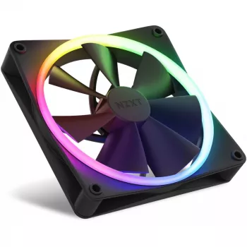 NZXT F140 RGB TWIN -tuuletin 14 cm musta 500-1800 RPM Fluid Dynamic Bearing