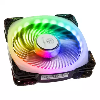 SilverStone SST-AP124-ARGB 120mm ARGB kotelotuuletin - musta