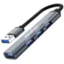 HUB-sovitin USB 3.0 4in1, 4x USB 3.0