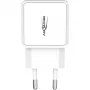 ANSMANN HC218PD - verkkolaite - 18 W - 3000 mA - PD, QC 3.0 - 2 lähtöporttia (USB, USB-C) - valkoinen (1001-0111)