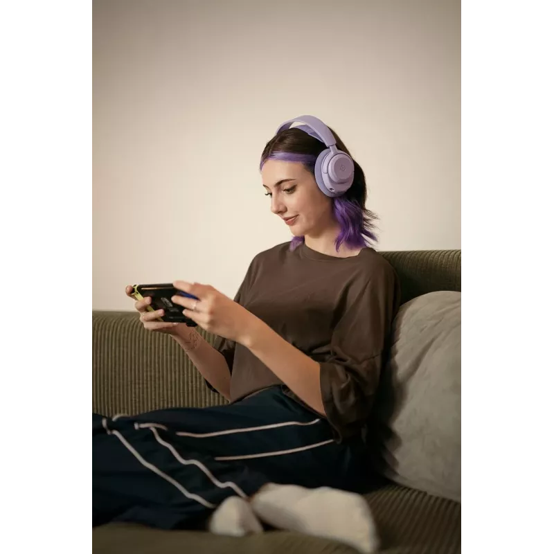 Steelseries Arctis Nova 3P Wireless langaton kuulokemikrofoni PlayStationille, Levander