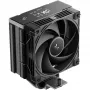 Ilmajäähdytin DeepCool AK400 G2 Digital NYX — 120 mm tuuletin, max ilmanpaine 3.33 mmH2O, 92×132×156 mm, musta