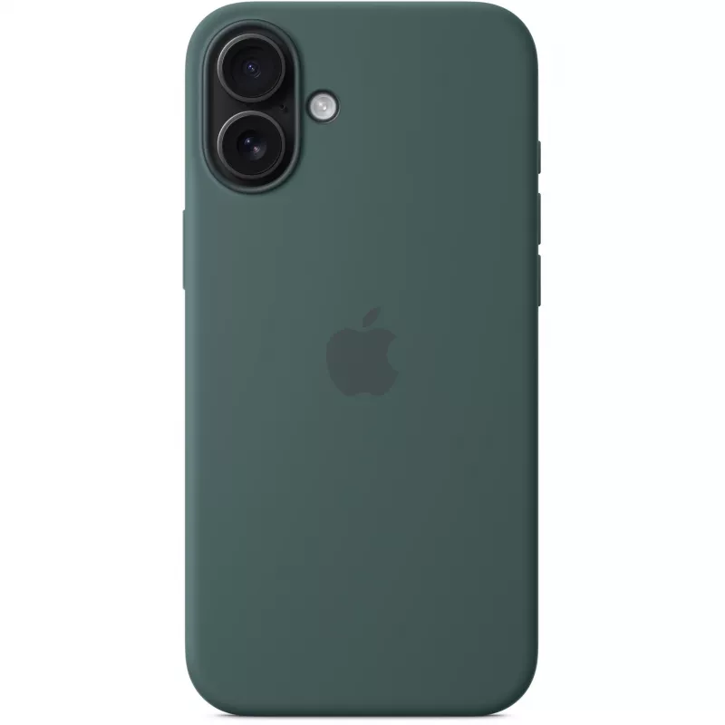 Apple iPhone 16 Plus -silikonikotelo MagSafe-yhteensopiva – merenvihreä