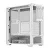 Tietokonekotelo DarkFlash C365 (valkoinen) ATX/mATX/Mini-ITX yhteensopiva