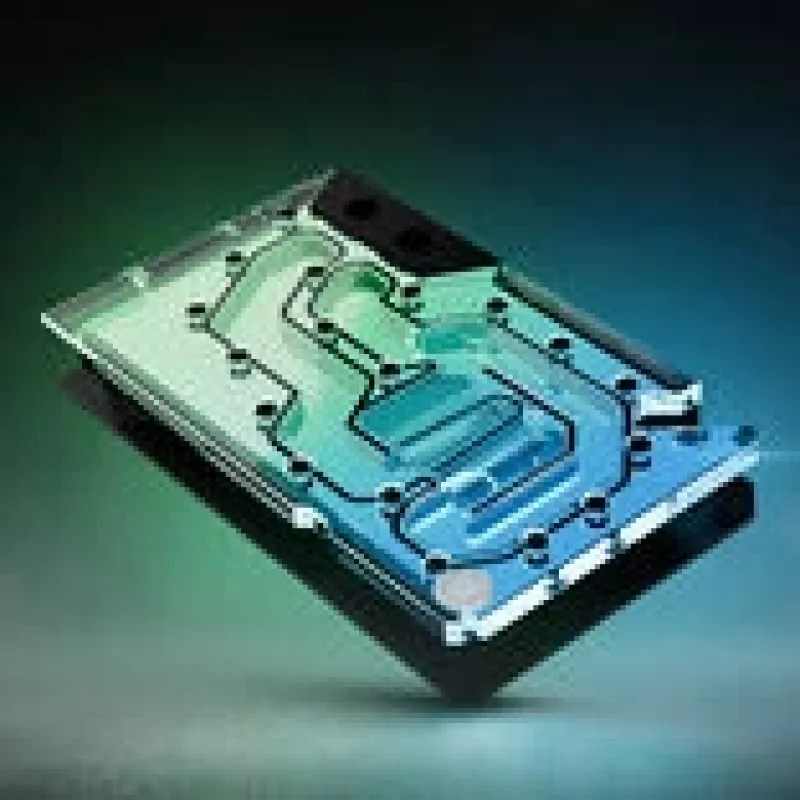 GPU-vesijäähdytin ek water blocks EK-Quantum Vector³ FE RTX 5090 — akryylikansi