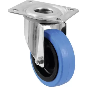 Pyörä Roadinger 100 mm vaaleansininen