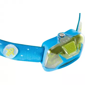 Petzl TIKKID - otsalamppu - sininen - IPX4 - CE - CPSIA - 4 lm - 30 lm