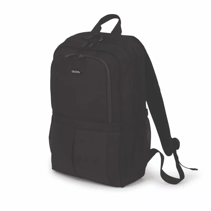 Reppu DICOTA D31696 musta polyeteenitereftalaatti (PET)