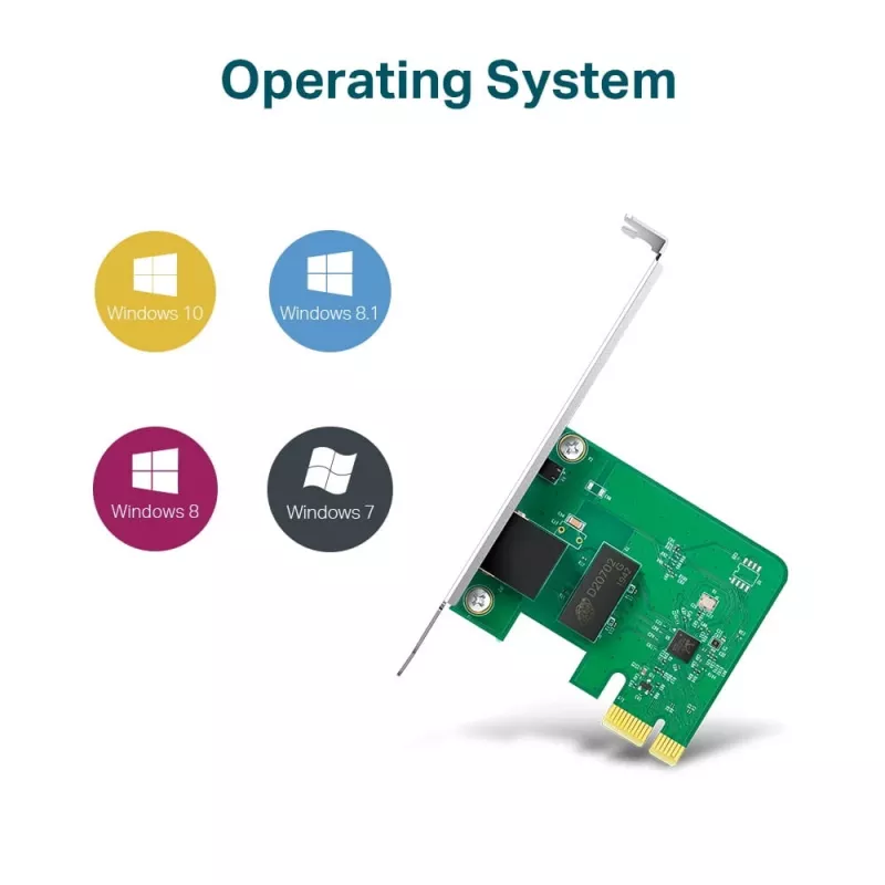 TP-LINK TG-3468 verkkokortti ja sovitin