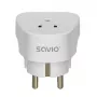 SAVIO AP-01 matka-adapteri, US-pistorasia – EU-pistoke