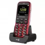 Doro Primo 368 matkapuhelin, 2,3 tuumaa, 3 MP, 1000 mAh, punainen