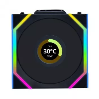 LIAN LI UNI FAN SL Wireless 120 ARGB musta 3 kpl:n pakkaus