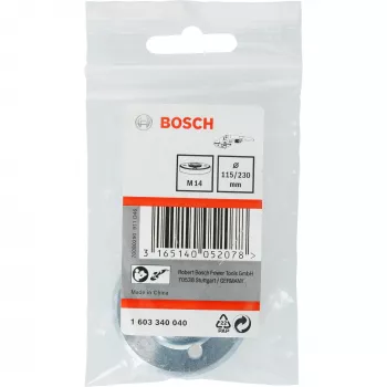 Bosch varmuusmutterit, laippamutteri, Bosch, hopea, metalli