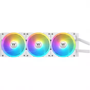 AIO-nestekylmä THERMALTAKE MAGFloe 360 Ultra White 360 mm:n jäähdytin, 360 mm, valkoinen