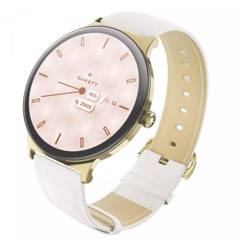 Älykello Garett Verona 2 Gold Mesh Bluetoothilla ja sykemittarilla