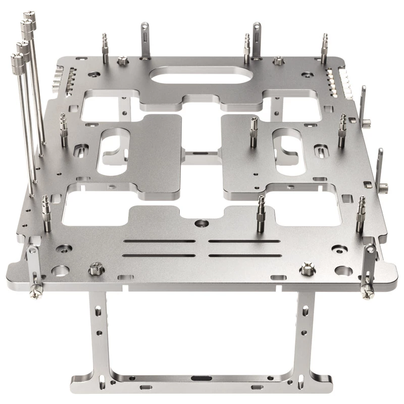 Benchtable-kotelo Streacom BC1 V2 – avoin testi-/penkkikotelo, titaani
