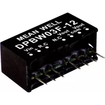Virtalähde MEAN WELL DPBW03F-05 3W 5V 0,3A RoHS
