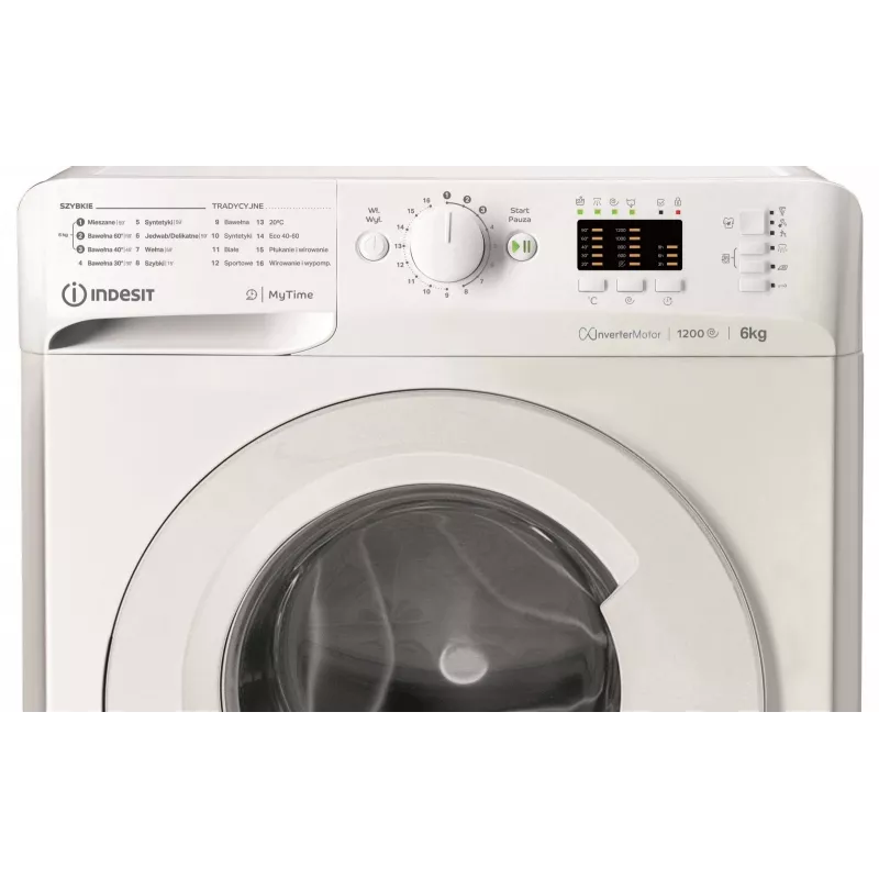 Pesukone Indesit MTWSA 61294 W PL 1200 kierr./min 6 kg