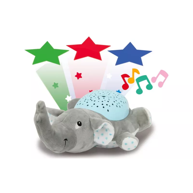 Jamara Dreamy Elephant -vauvanyövalo sininen - harmaa (460432)