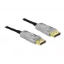 DeLOCK - DisplayPort-kaapeli - DisplayPort (uros) - DisplayPort (uros) - DisplayPort 1,4 - 15,0 m - tukee 8K UHD (7680 x 4320) - musta (85886)