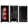 CORSAIR iCUE 4000X RGB Tempered Glass Mid-Tower -kotelo musta