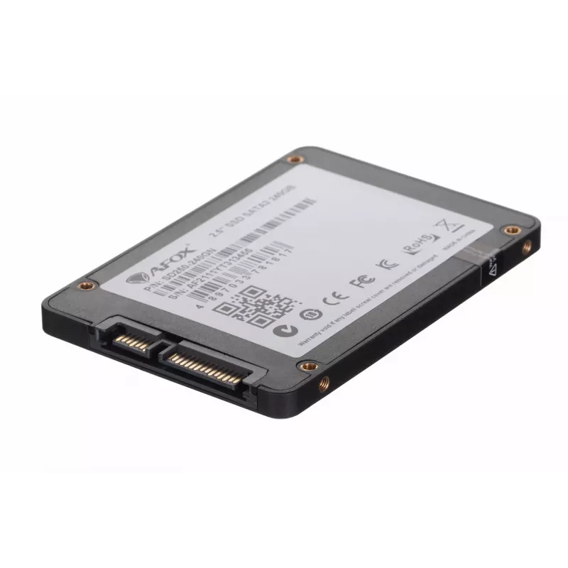 SSD 2,5 tuuman AFOX SD250-240GN 240 GB SATA III TLC, 555/510 MB/s, 75k/70k IOPS