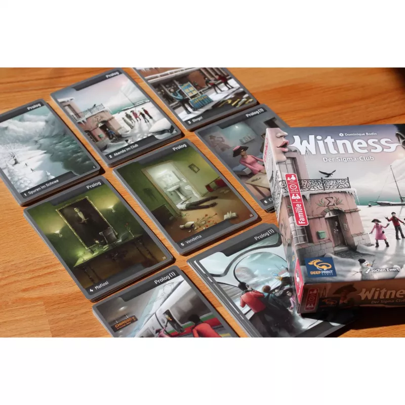 Deep Print Games: Witness - Der Sigma-Club, pulmapeli
