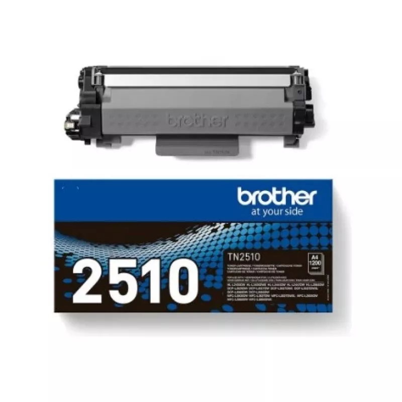 Värikasetti Brother TN-2510 2500 sivua musta