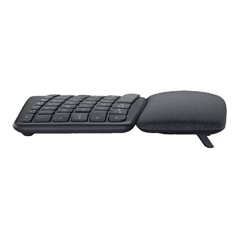 Logitech ERGO K860 - näppäimistö - langaton - 2,4 GHz, Bluetooth 5.0 - QWERTY - GB - grafiitti